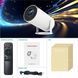 LED Проектор для дома портативный Смарт с WiFi, Bluetooth, Android 11, BL-749 белый, 1280х720р