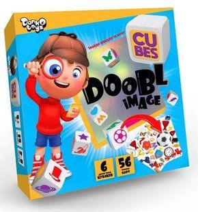 Настольная игра "Doobl Image Cubes", укр