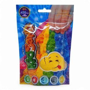 Кинетический песок "KidSand" желтый, в пакете, 400 г