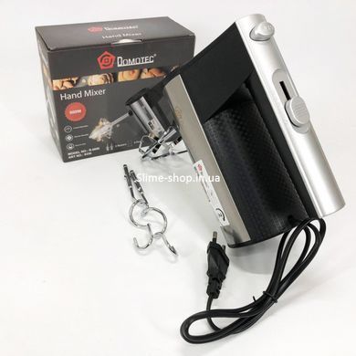 Простой ручной миксер DOMOTEC R6690 600 W, Удобный миксер для кухни, Миксер EB-950 бытовой кухонный