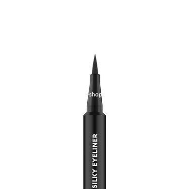 Підводка для очей TopFace Super Silky Eyeliner водостійка чорна РТ615