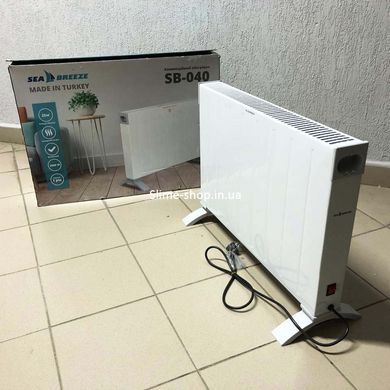 Конвектор опалення для підлоги SeaBreeze SB-040 2000 Вт, Конвектор 2кв, KW-775 Металевий обігрівач