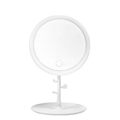 Дзеркало c led-підсвіткою для макіяжу косметичне настільне AY001-1 (JF115)