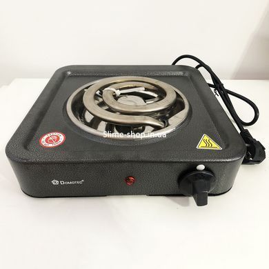 Плита кухонная переносная Domotec MS-5531 1000 Вт, Электрическая PQ-631 плитка одноконфорочная