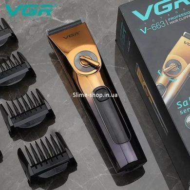 Практична машинка для стрижки волосся VGR V-663, Чоловічий набір для стрижки ST-215 волосся бездротове