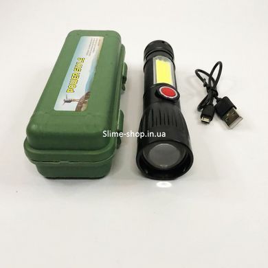 Фонарик военный X-Balog BL-645S-XPE+COB, Фонарь дальностью действия до 500 м, HS-984 Тактические фонари