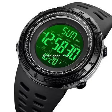 Часы для мужчины SKMEI 2070BK BLACK, Часы спортивные спорт, Военные часы для ВСУ, PR-588 Часы Спецназ