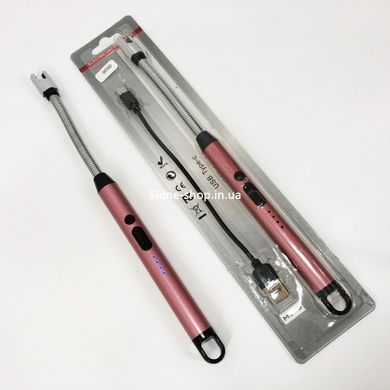 Зажигалка в подарок BBQ Lighter, Электронная сенсорная USB зажигалка, Необычная ZQ-396 электрическая зажигалка