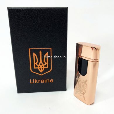 Запальничка подарункова вічна HL-431, Запальничка USB з індикатором заряду, Запальничка в UL-837 подарунковому футлярі