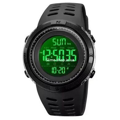 Часы для мужчины SKMEI 2070BK BLACK, Часы спортивные спорт, Военные часы для ВСУ, PR-588 Часы Спецназ