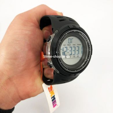 Часы для мужчины SKMEI 2070BK BLACK, Часы спортивные спорт, Военные часы для ВСУ, PR-588 Часы Спецназ