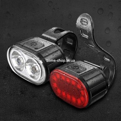 Велофонарь противоударный ZH-078-2LED, Задний стоп сигнал для велосипеда, Фонарь TP-601 под седло