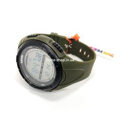 Армейские часы топ Skmei 1025AG Army Green, Мужские часы с официальной гарантией, Лучшие AB-278 военные часы