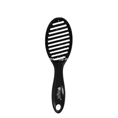 Щітка для волосся скелетна Salon Professional продувна 18004 Чорна