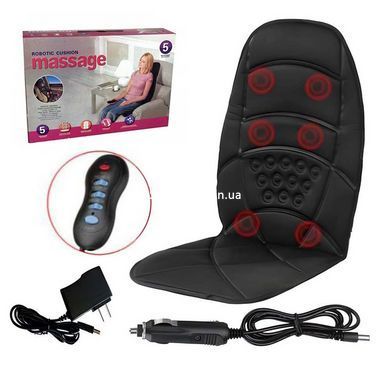 Массажная накидка на кресло CUSHION HL-889 с подогревом и DJ-526 пультом управления
