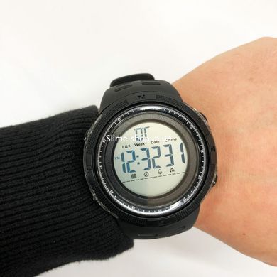 Часы для мужчины SKMEI 2070BK BLACK, Часы спортивные спорт, Военные часы для ВСУ, PR-588 Часы Спецназ