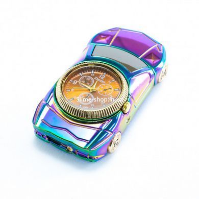 Спиральная зажигалка, электрозажигалка аккумуляторная USB-813 KY-211 + часы