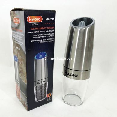 Маленькая кухонная мельница для перца Magio MG-210, Мельничка механическая для соли MH-569 и перца