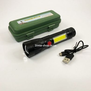 Фонарик военный X-Balog BL-645S-XPE+COB, Фонарь дальностью действия до 500 м, HS-984 Тактические фонари