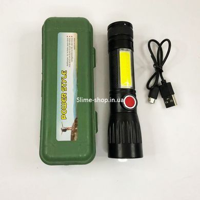 Фонарик военный X-Balog BL-645S-XPE+COB, Фонарь дальностью действия до 500 м, HS-984 Тактические фонари