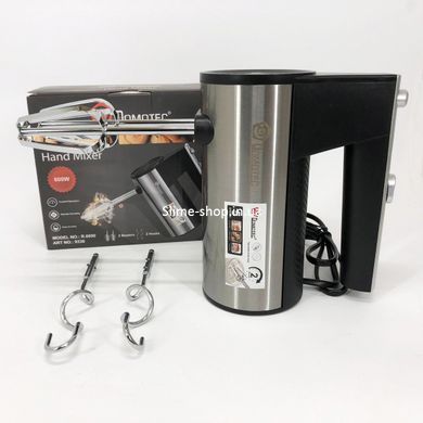 Простой ручной миксер DOMOTEC R6690 600 W, Удобный миксер для кухни, Миксер EB-950 бытовой кухонный
