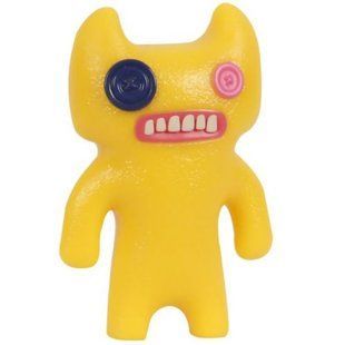 Коллекционная фигурка "Fuggler/Фуглер" ЖЕЛТЫЙ НЕРЕШЕННЫЙ МОНСТР, 7-8 СМ