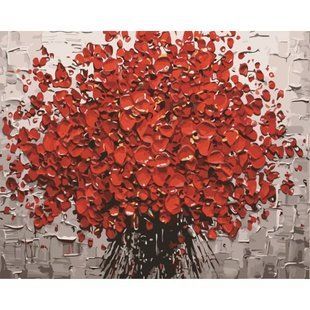 Картина за номерами "Пелюстковий вибух" 40х50 см