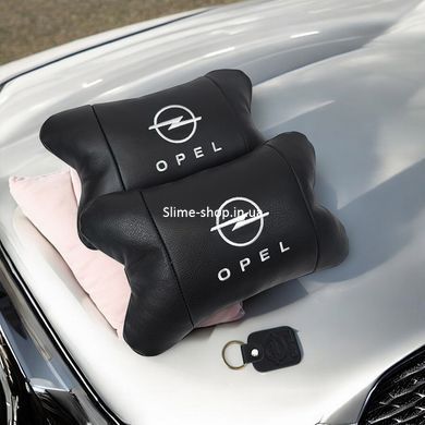 Подушка на авто сиденье Opel Опель, Автомобильная подушка для шеи, Подушки FE-204 с логотипом