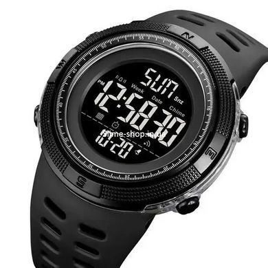 Чоловічий тактичний годинник SKMEI 2070BK BLACK, Годинник для військових операцій, Військовий RS-750 годинник спецслужб