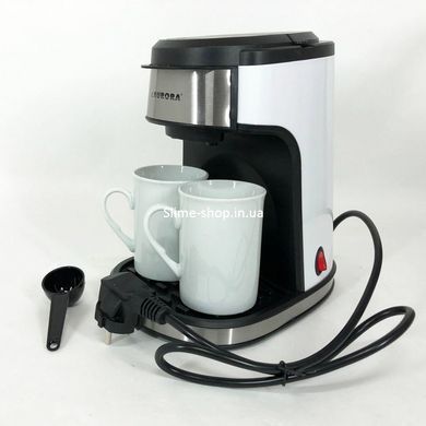 Кофеварка капельная AURORA AU-3140, домашняя кофеварка, маленькая кофемашина LS-976 для дома