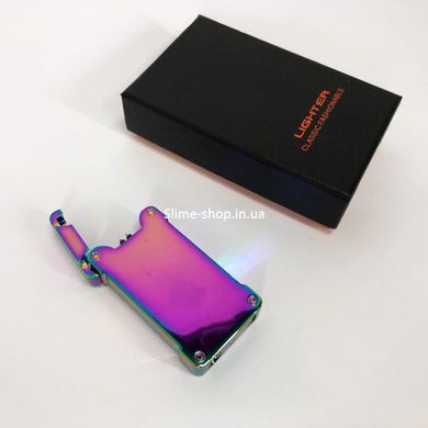 Зажигалка с зарядкой аккумуляторная LIGHTER HL-437, Зажигалка подарочная вечная, OU-484 Необычная зажигалка