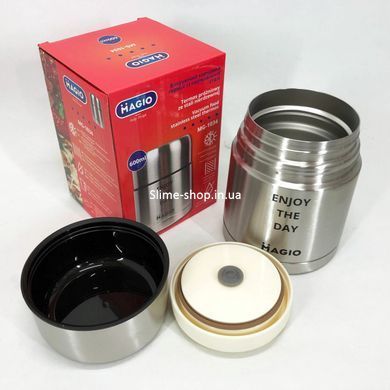 Судок для еды Magio MG-1034 600 мл, Контейнер для горячих продуктов, Ланчбокс CK-848 3 отделения