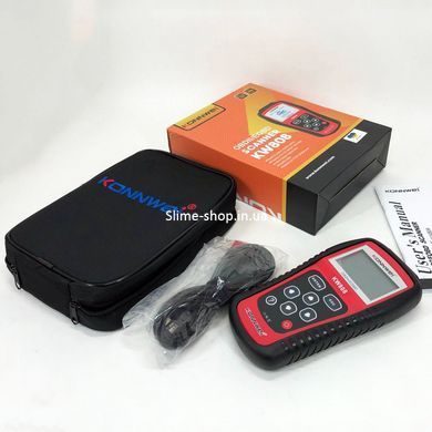 Сканер для считывания авто Konnwei KW808 OBD II/EOBD, Автосканер для LZ-565 самостоятельной диагностики