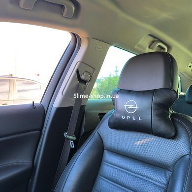 Подушка на авто сиденье Opel Опель, Автомобильная подушка для шеи, Подушки FE-204 с логотипом