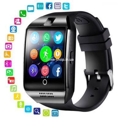 Смарт-годинник Smart Watch Q18. NB-666 Колір: чорний