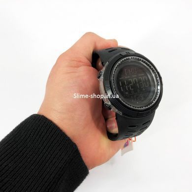 Чоловічий тактичний годинник SKMEI 2070BK BLACK, Годинник для військових операцій, Військовий RS-750 годинник спецслужб