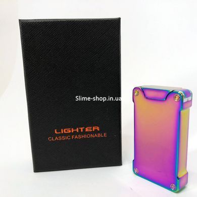 Зажигалка с зарядкой аккумуляторная LIGHTER HL-437, Зажигалка подарочная вечная, OU-484 Необычная зажигалка