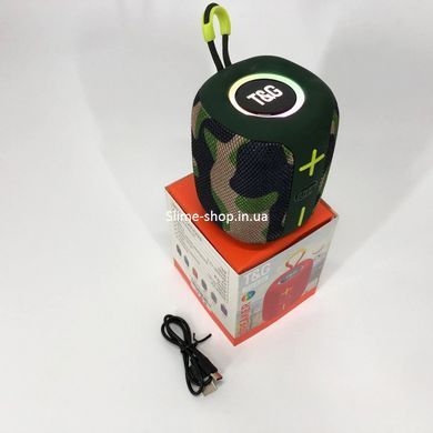 Музыкальная колонка с блютузом и флешкой TG658, Блютуз колонка с ремешком, Колонка MD-526 для вечеринки