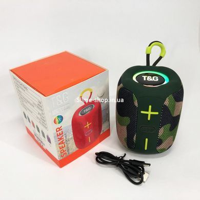 Музыкальная колонка с блютузом и флешкой TG658, Блютуз колонка с ремешком, Колонка MD-526 для вечеринки
