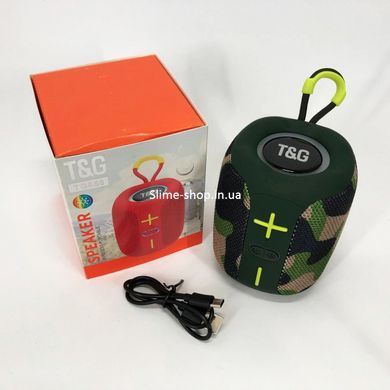 Музыкальная колонка с блютузом и флешкой TG658, Блютуз колонка с ремешком, Колонка MD-526 для вечеринки