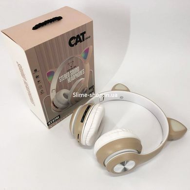 Беспроводные наушники cat ear ST37M, Наушники для детей беспроводные, Наушники для детей YP-790 с ушками