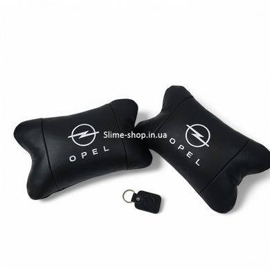 Подушка на авто сиденье Opel Опель, Автомобильная подушка для шеи, Подушки FE-204 с логотипом