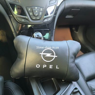 Подушка на авто сиденье Opel Опель, Автомобильная подушка для шеи, Подушки FE-204 с логотипом