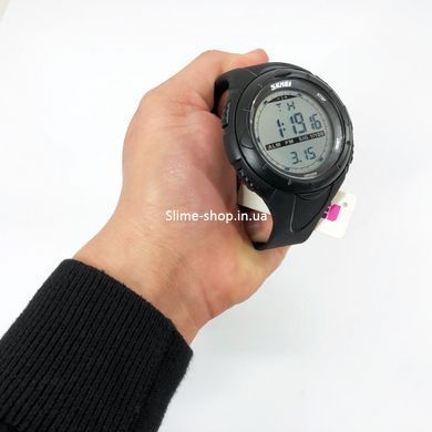 Часы армейские оригинал SKMEI 1025BK, Спортивные прочные часы, Водонепроницаемые EL-780 мужские часы