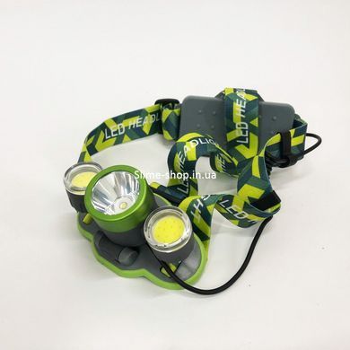 Ліхтарик налобний з usb зарядкою 2133-T6 + 2COB, Ліхтарик налобний led, Налобний RT-949 ліхтарик bailong