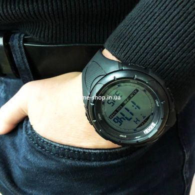 Часы армейские оригинал SKMEI 1025BK, Спортивные прочные часы, Водонепроницаемые EL-780 мужские часы