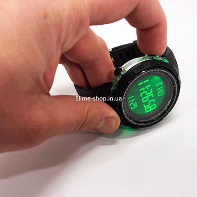 Чоловічий тактичний годинник SKMEI 2070BK BLACK, Годинник для військових операцій, Військовий RS-750 годинник спецслужб