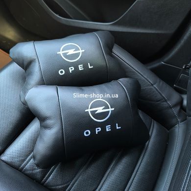 Подушка на авто сиденье Opel Опель, Автомобильная подушка для шеи, Подушки FE-204 с логотипом
