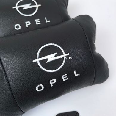 Подушка на авто сиденье Opel Опель, Автомобильная подушка для шеи, Подушки FE-204 с логотипом