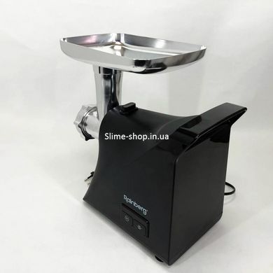 М'ясорубка для виготовлення Rainberg RB-679 3000W, М'ясорубка для томатів, Потужна NI-475 компактна м'ясорубка